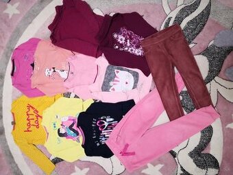 Balík veľkosť 98, 3x sveter, 1x mikina, 4x tepláky