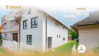 PREDAJ | Priestranný 5i Rodinný dom, Beniakovce len 10 minút