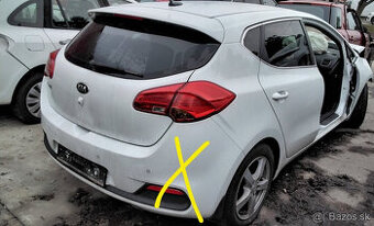 KIA CEED 1.6 GDi 2014 predám G4FD MOTOR, DVERE, benzín, PIAT