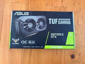 Predám grafickú kartu ASUS TUF Gaming GeForce GTX 1660 SUPER