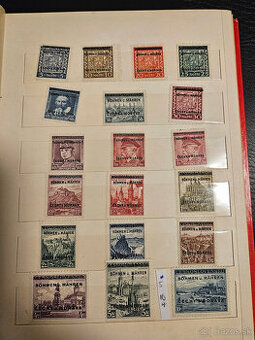 album poštových známok Protektorát Čechy a Morava