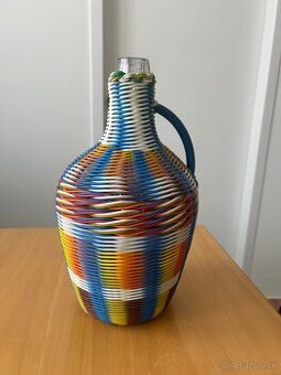 Retro Demižón - ručne pletené