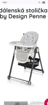 Jedálenská stolička Baby design penne