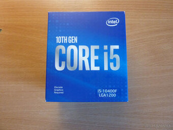 nový procesor Intel Core i5-10400F Box LGA 1200