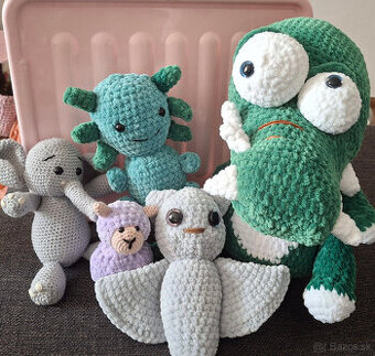 Háčkované hračky