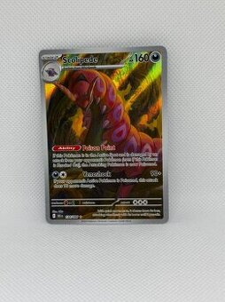 Pokémon karta Scolipede 134/086 – N MINT – ORIGINÁL