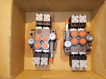 Predám hydraulický rozvádzač 2 sekciový elektrický