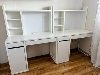 Predám 2x detský písací stolík IKEA MICKE 105 x 50