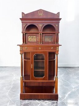 Prekrásny mahagónový sekretár v empírovom štýle,V212xS99xH42