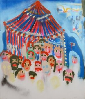 Erik Binder 140 x 120 cm . Plátno