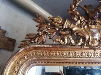 Stôl so zrkadlom starožitný rak. Uhorsko