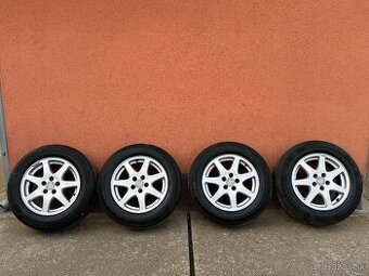 Komplet letnú sadu alu na Vw,Škoda,Seat- 5x100 195/65 R15.