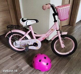 Predam detsky bicykel vhodny pre deti od 4 rokov.