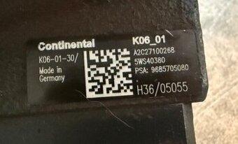 VSTREKOVACIE ČERPADLO 2.0 TDCI A2C27100268 5WS40380 K06_01 9