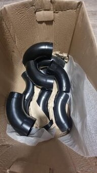 Koleno na zvod KJG 100/72 čierne