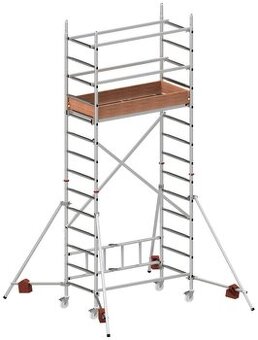 Pojazdné lešenie hliníkové 4,65m prac. Vyska
