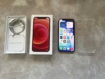iPhone 12 Mini / Red 64GB - TOP stav