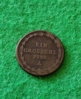 Ein greschl 1782 A, Viedeň, Jozef II. - 1