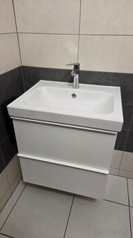 Kúpeľňová skrinka s umývadlom IKEA – set, TOP stav