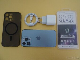 iPhone 13 PRO 256GB BLUE - ZÁRUKA 1 ROK - 100% BATERIA