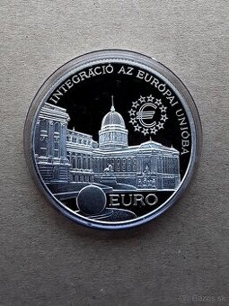 Minca 2000 Forint 1997 proof, striebro
