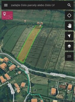 POZEMOK NA PREDAJ, VEĽKÝ ŠARIŠ, ul.Hlavná