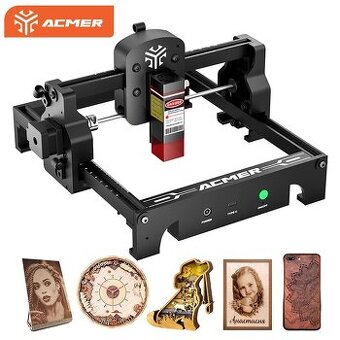 Laserový gravírovací stroj ACMER S1 2.5W Mini Engraver
