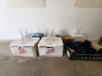 Pivo poháre krídle , čaj ,mattoni