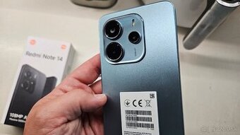 Redmi Note 14 modrý 128GB - zánovný