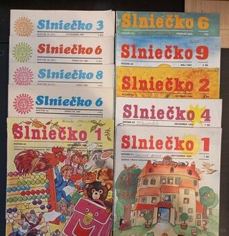 18 čísel detského časopisu Slniečko