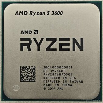 Predám AMD Ryzen 5 3600