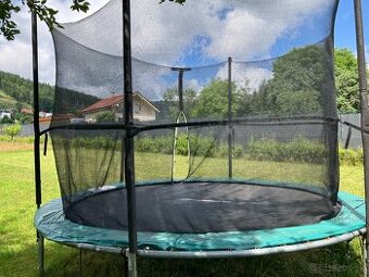 TRAMPOLÍNA TECHFITNESS 305 cm  s vnútornou sieťou