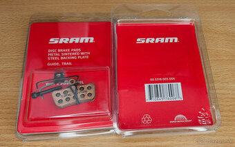 Sram Trail/Guide/G2 Metalicke Sintrovane platnicky