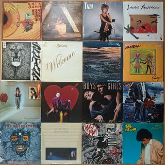 LP Tina Turner, Santana, Robert Plant, B. Ferry, Yes, Lojzo