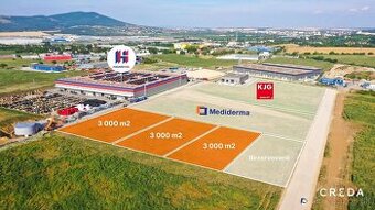 CREDA | predaj pozemok od 3 000 m2 v priemyselnom parku, Luž