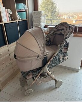 Elodie Mondo vanička carry cot moon shell s cestovnou taškou