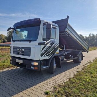 MAN TGL 12.240 Trojstranný sklápač S3