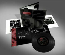 U2 3-D Dance Mixes Vinyl Record LP - Nové
