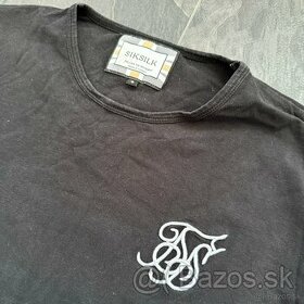 SIKSILK | Dlhé tričko | Čierna | S