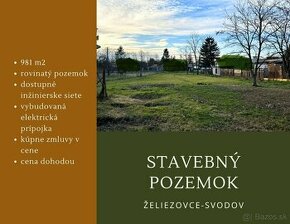 Stavebný pozemok Želiezovce garancia bezkonkurenčnej ceny