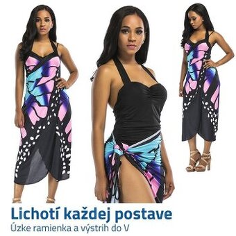 plážové šaty XL