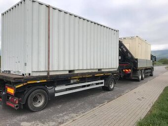 Prevoz Kontajner , unimobunka, hydraulická ruka