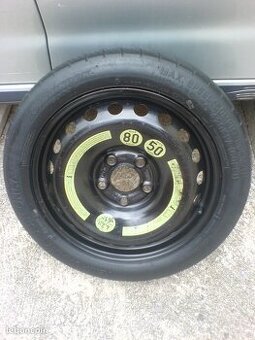 5x112mm R16 - 125/70R16 dojazdove koleso / rezerva