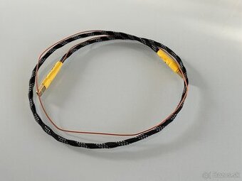 Curious USB cable (yellow) 0,8 m
