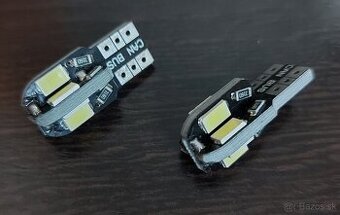 LED žiarovky W5W T10 studená biela