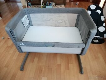 Prístavná postieľka Joie roomie gray flannel