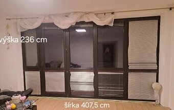 Balkónové okná s dverami- plastové