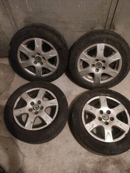 4ks alu disky skoda 5x100 R14