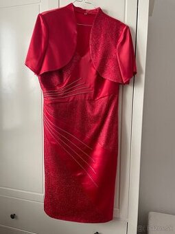 Spoločenské šaty s bolerkom