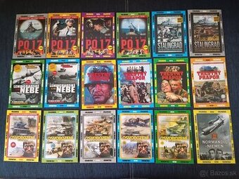 Zbierka DVD - vojnové filmy